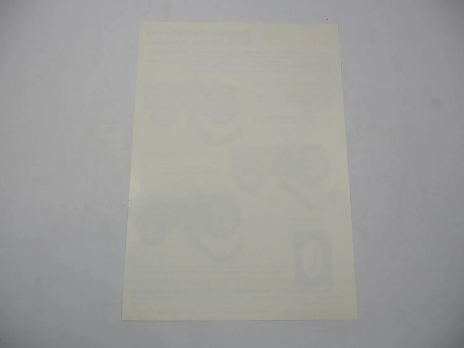 Original Prospekt Rasspe Zwischenachs Mähwerk für Steyr 30 40 50 Traktoren 1975