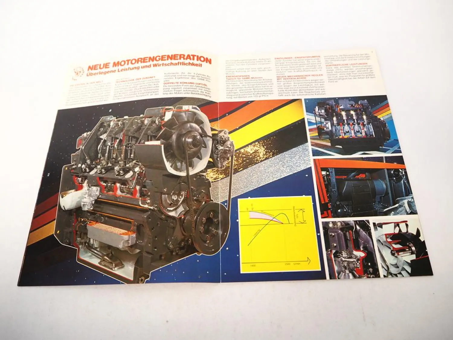 Original Prospekt Same Explorer 55 65 75 Traktor mit 23 Seiten von 9/1985