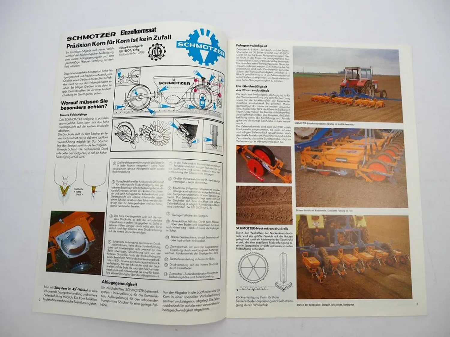 Original Prospekt Schmotzer Landtechnik Produktprogramm 1990 Handbuch