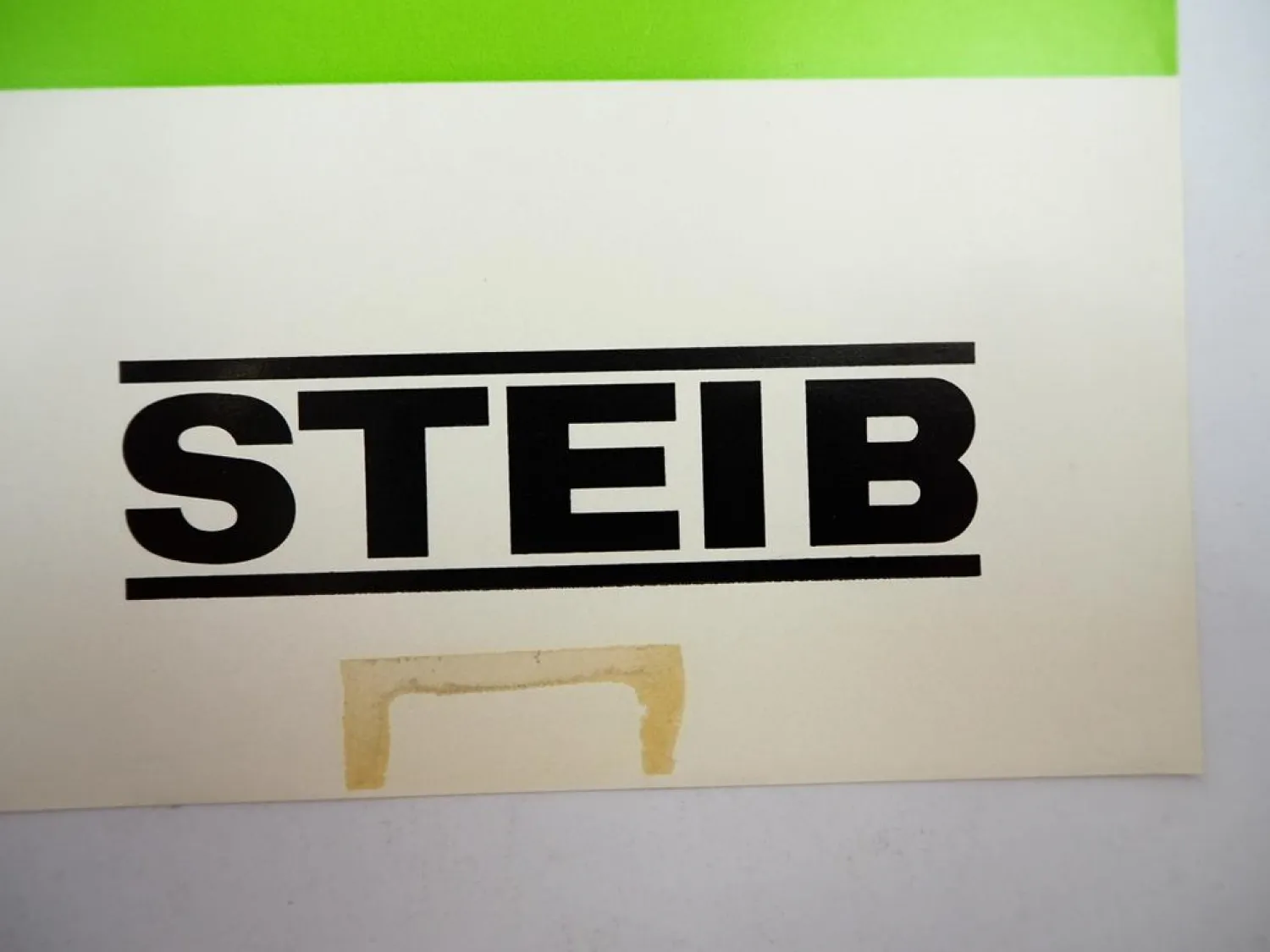 Original Prospekt Steib L30 Ladewagen ca. 1970er Jahre mit technischen Daten
