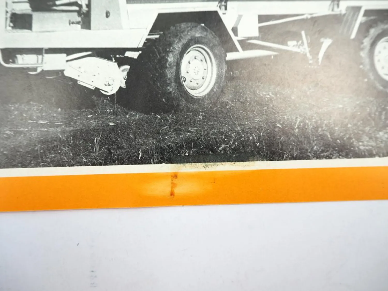 Original Prospekt Weichel Hagedorn Ladewagen Hamster Super 1974