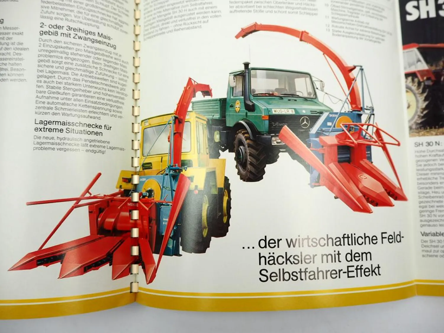 Original Prospektheft ca. 23 Prospekte Mengele Landtechnik Produktprogramm 1984