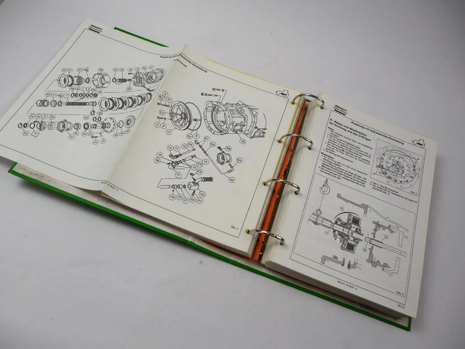 Original Renault Ares 710 720 Traktor Werkstatthandbuch Reparaturanleitung 1997