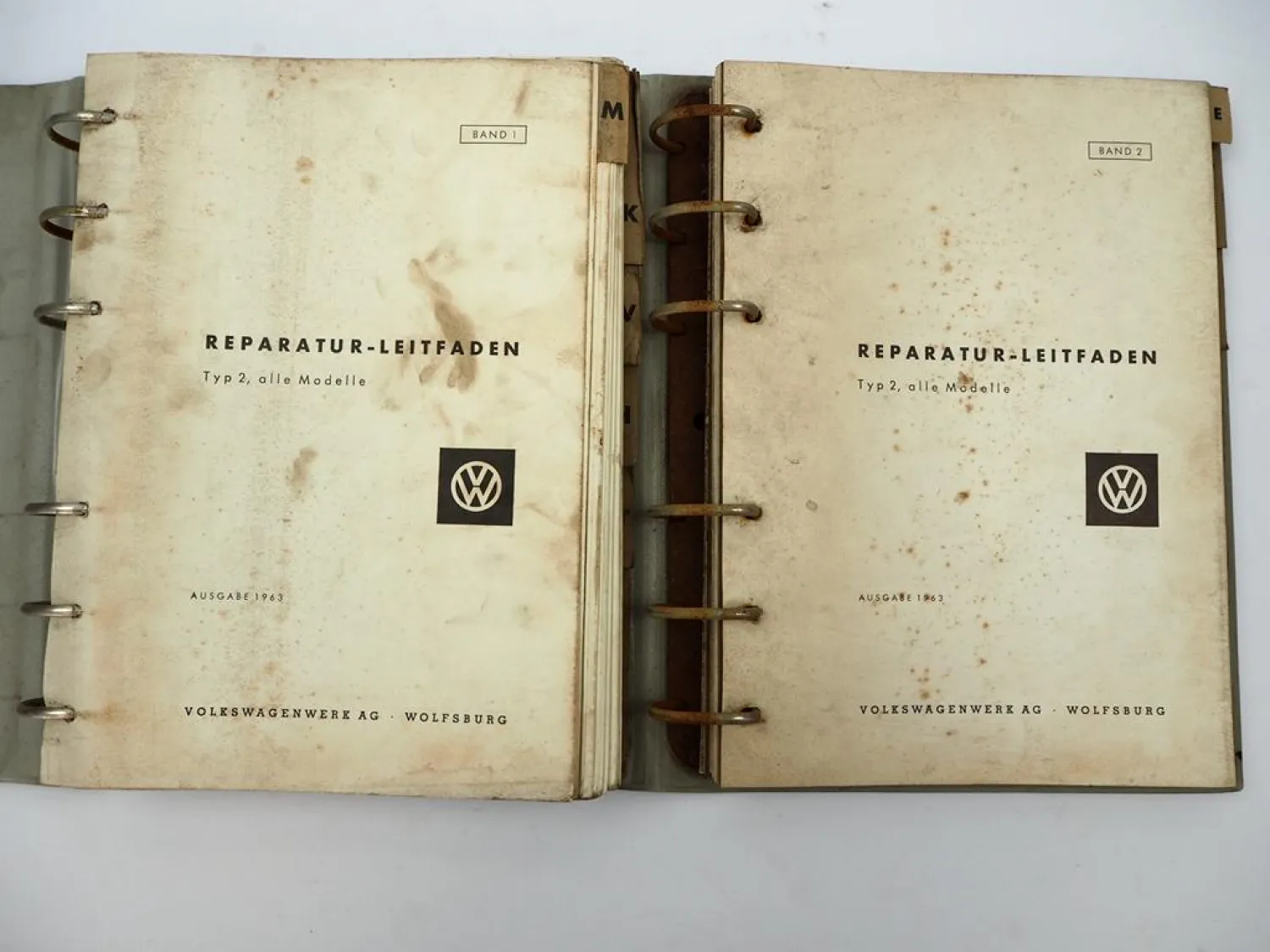 Original Reparaturleitfaden VW Transporter T1 Typ 2 ab 1963 Werkstatthandbuch 1968