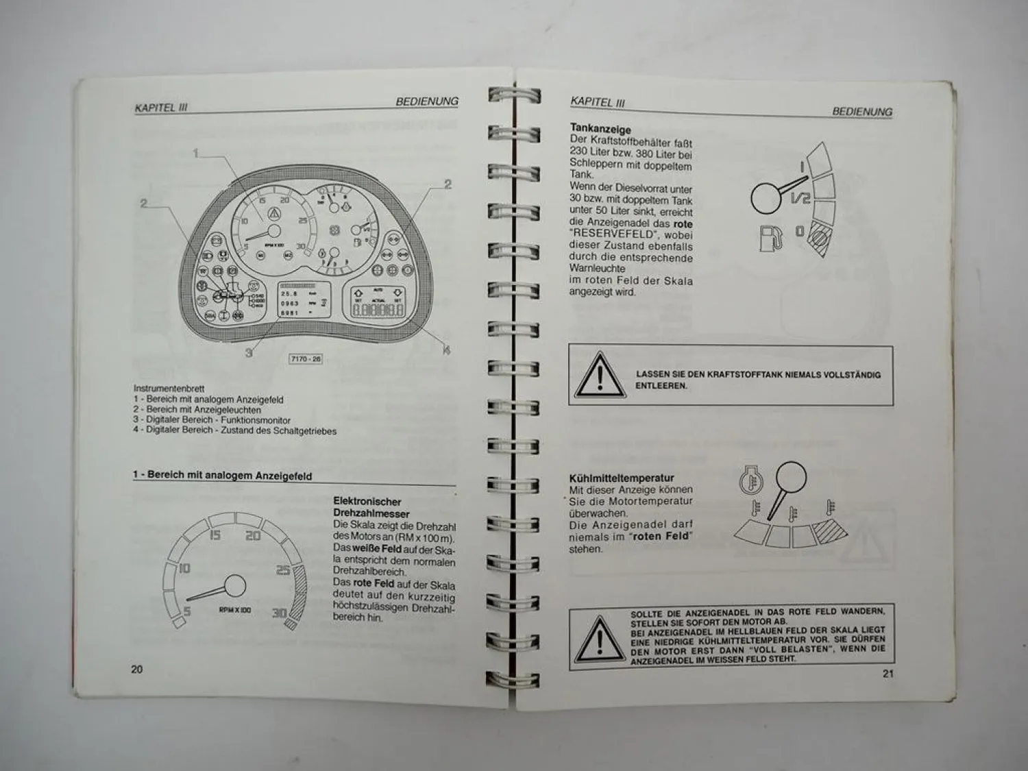 Original Same Rubin 120 135 150 Traktor Betriebsanleitung Wartung 1999