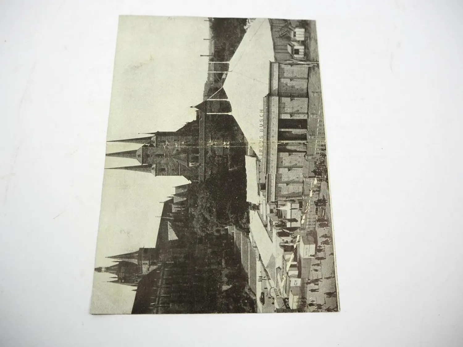 Original Sonderblatt Zirkus Circus Busch 1954