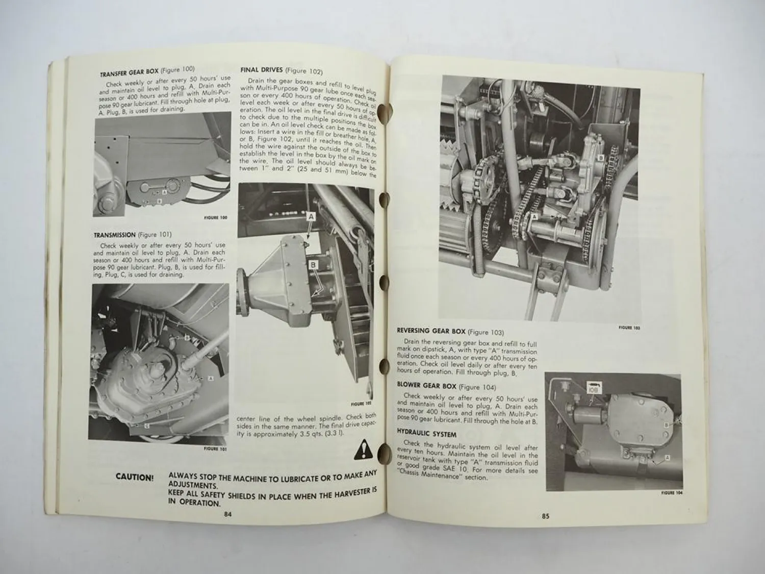 Original Sperry New Holland 1890 1895 Crop Cruiser Operators Manual 1978