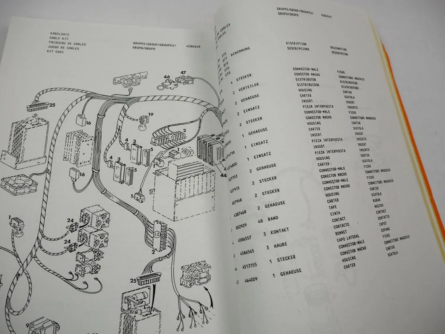 Original Steinbock WA12 Hochhubwagen Ersatzteilkatalog Truck Parts List 1994