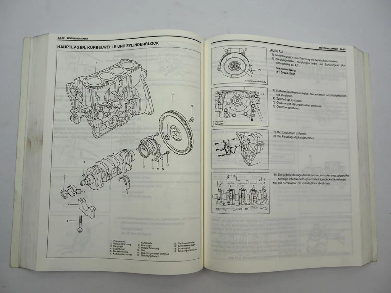 Original Suzuki Jimny FJ SN413 Werkstatthandbuch Reparaturanleitung 1998