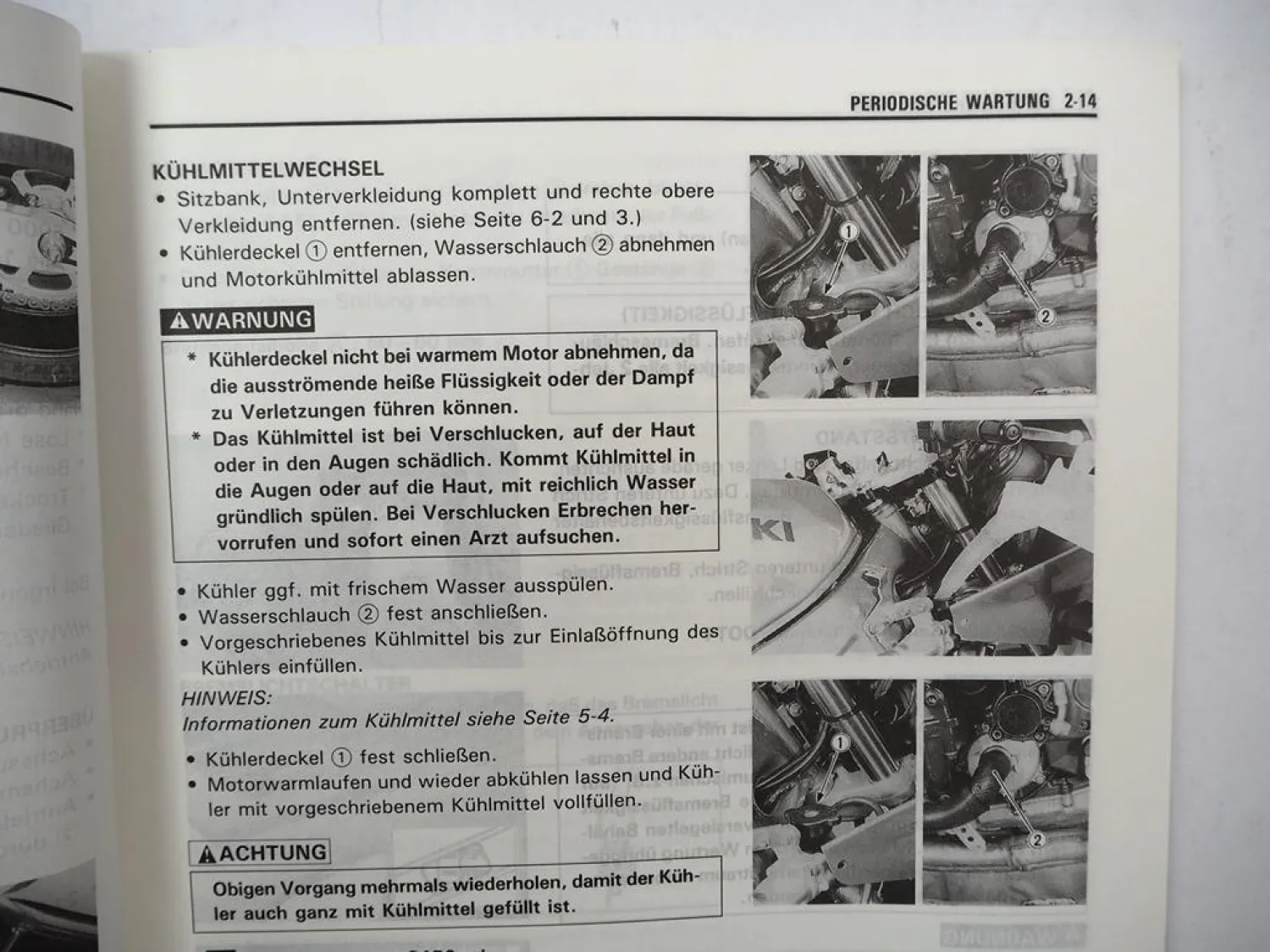 Original Suzuki RF900R Werkstatthandbuch Wartung Reparaturanleitung 1994