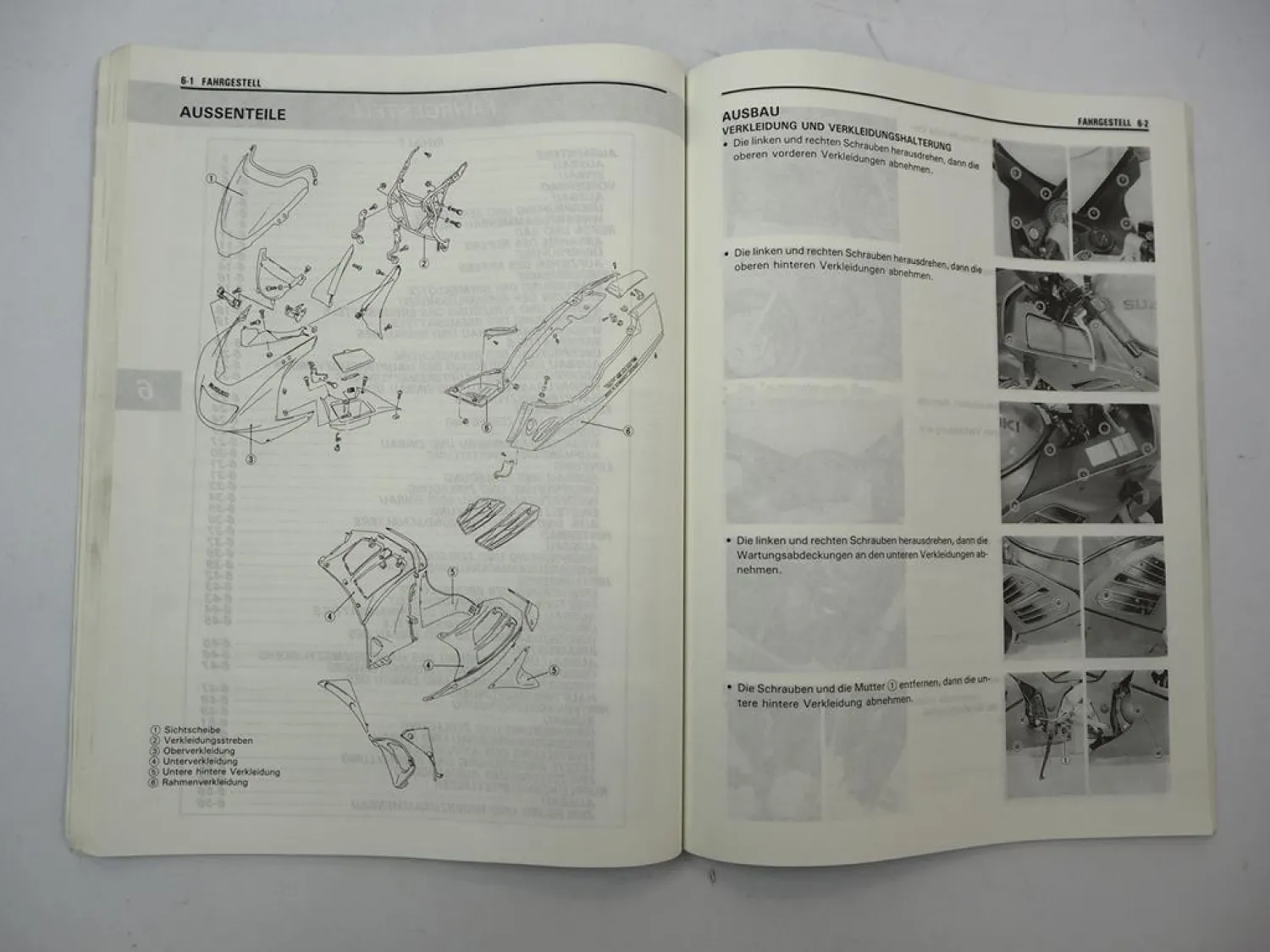 Original Suzuki RF900R Werkstatthandbuch Wartung Reparaturanleitung 1994