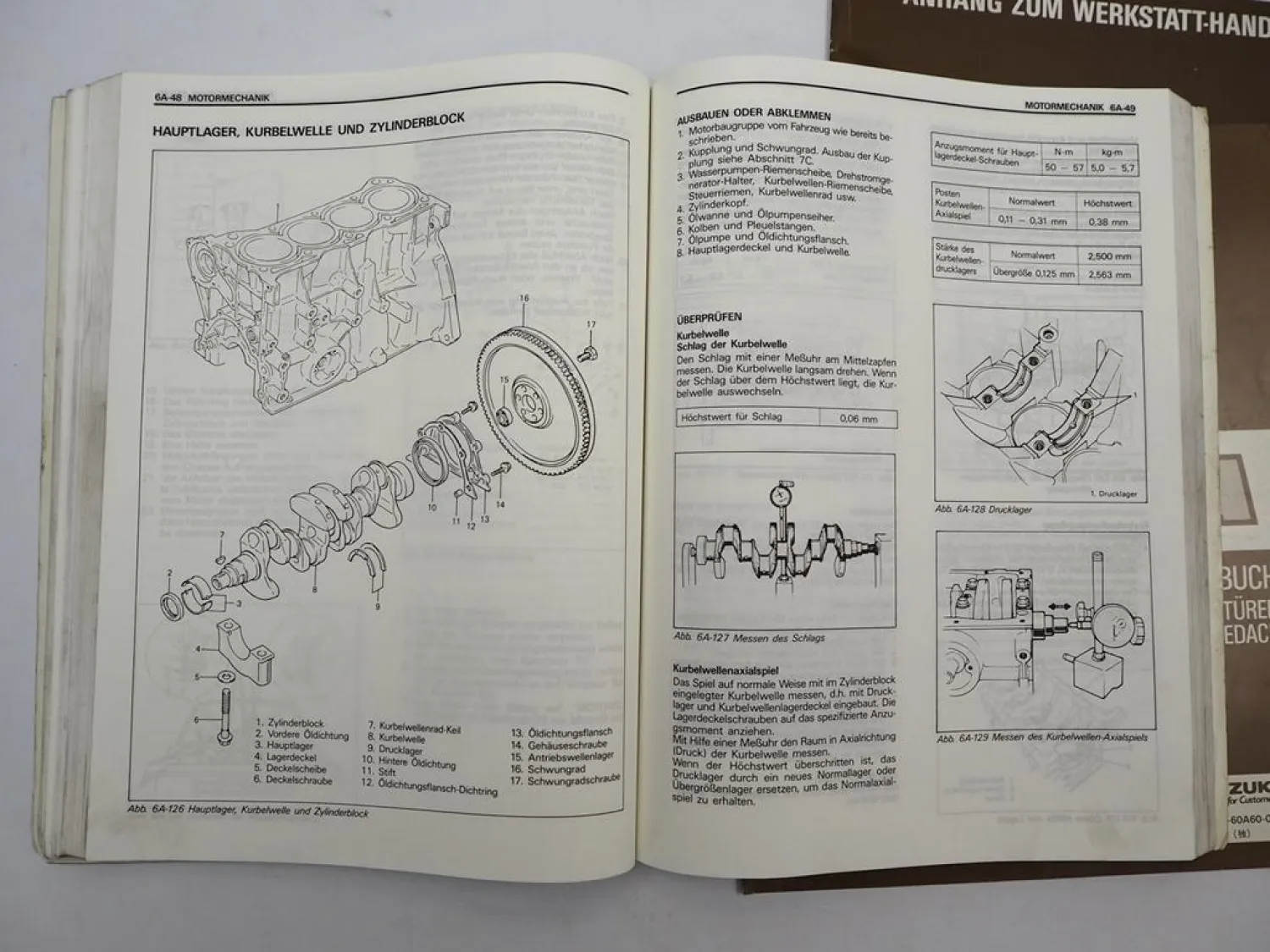 Original Suzuki Vitara ab 1988 Reparaturanleitung Katalysator Werkstatthandbuch
