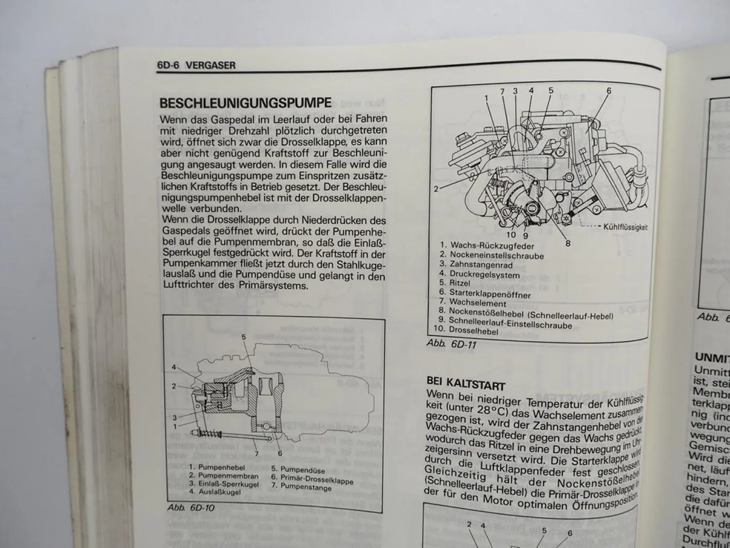 Original Suzuki Vitara ab 1988 Reparaturanleitung Katalysator Werkstatthandbuch
