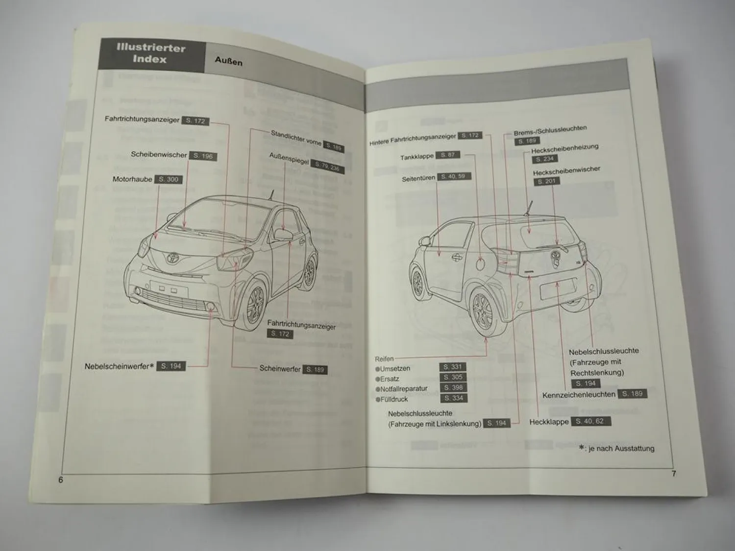 Original Toyota iQ Betriebsanleitung Bedienung Deutsch 2008 Bordbuch OM74003M