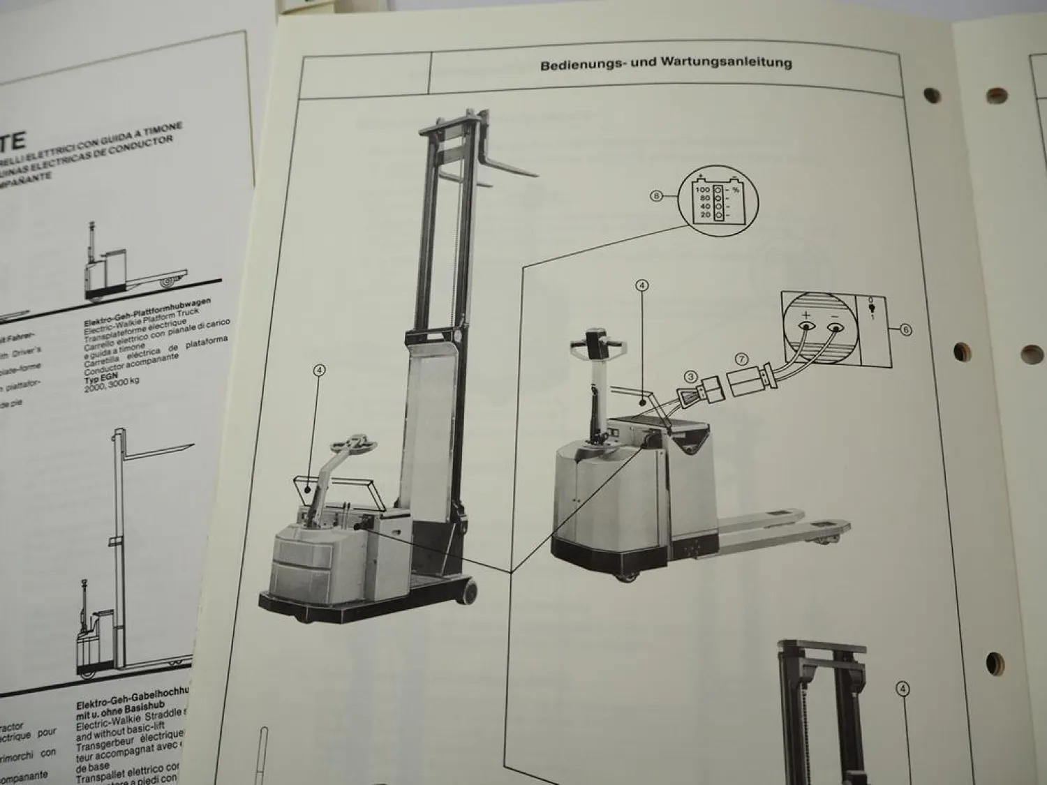 Original Wagner EGV EGU EGN EGA EGZ Betriebsanleitung & Ersatzteilliste 1990