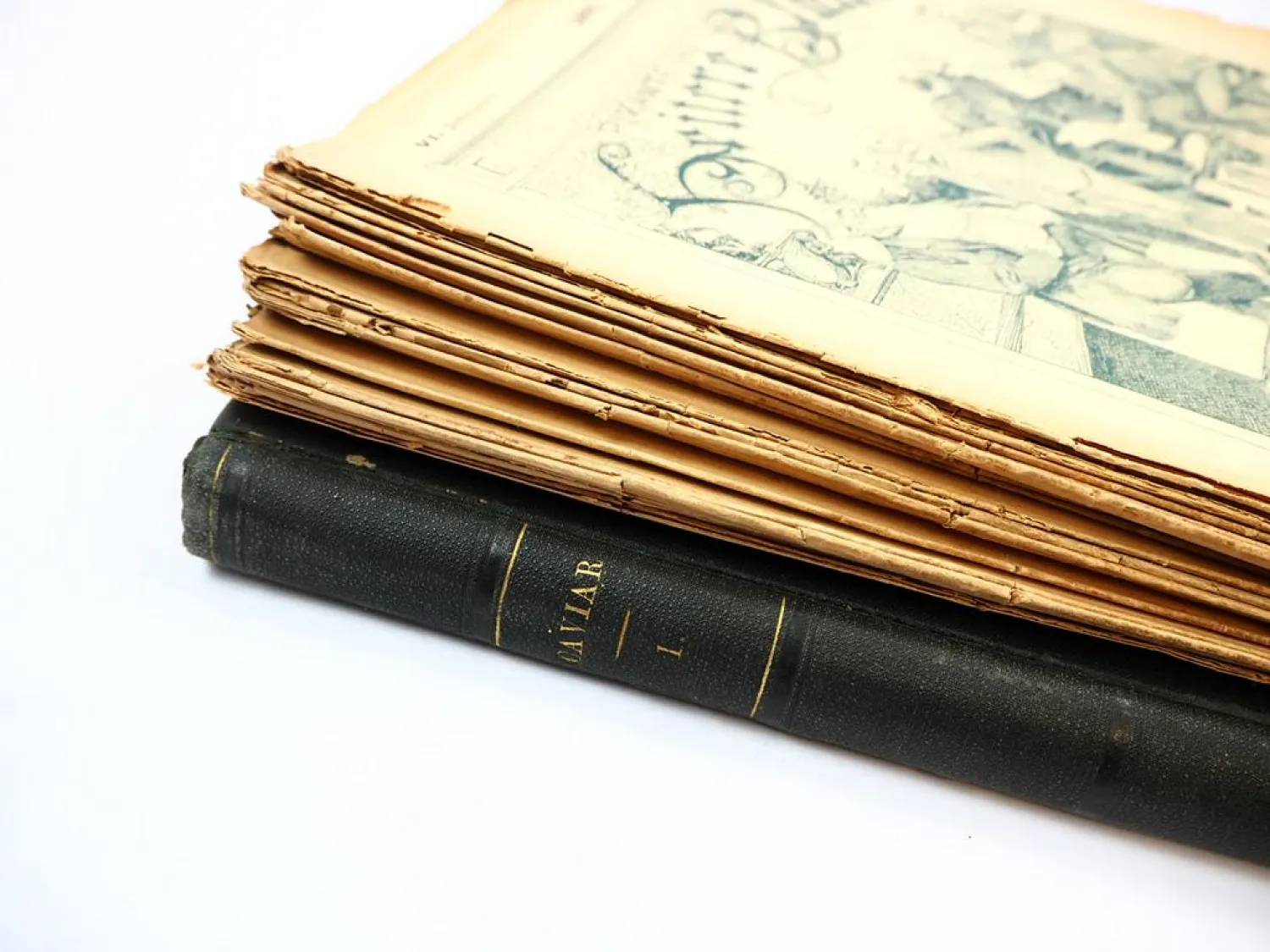 Original Zeitschrift Caviar Pikante und heitere Blätter Budapest 1886 und 1891