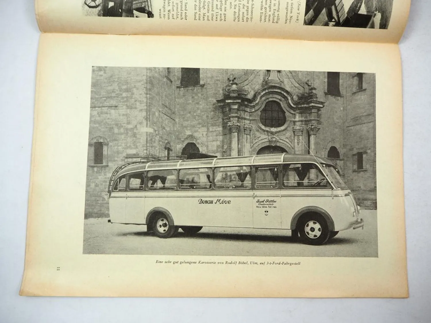 Original Zeitschrift Das Nutzfahrzeug 1/1950 LKW Traktor Onmibus