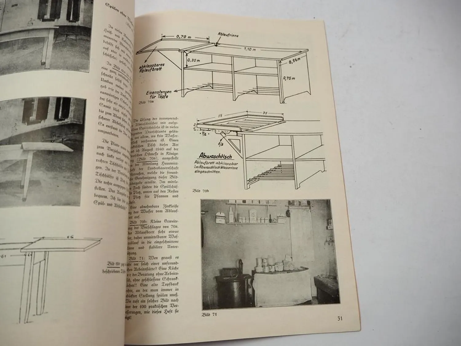 Original Zeitschrift Mein Arbeitstisch - Meine Arbeitshilfe 1942
