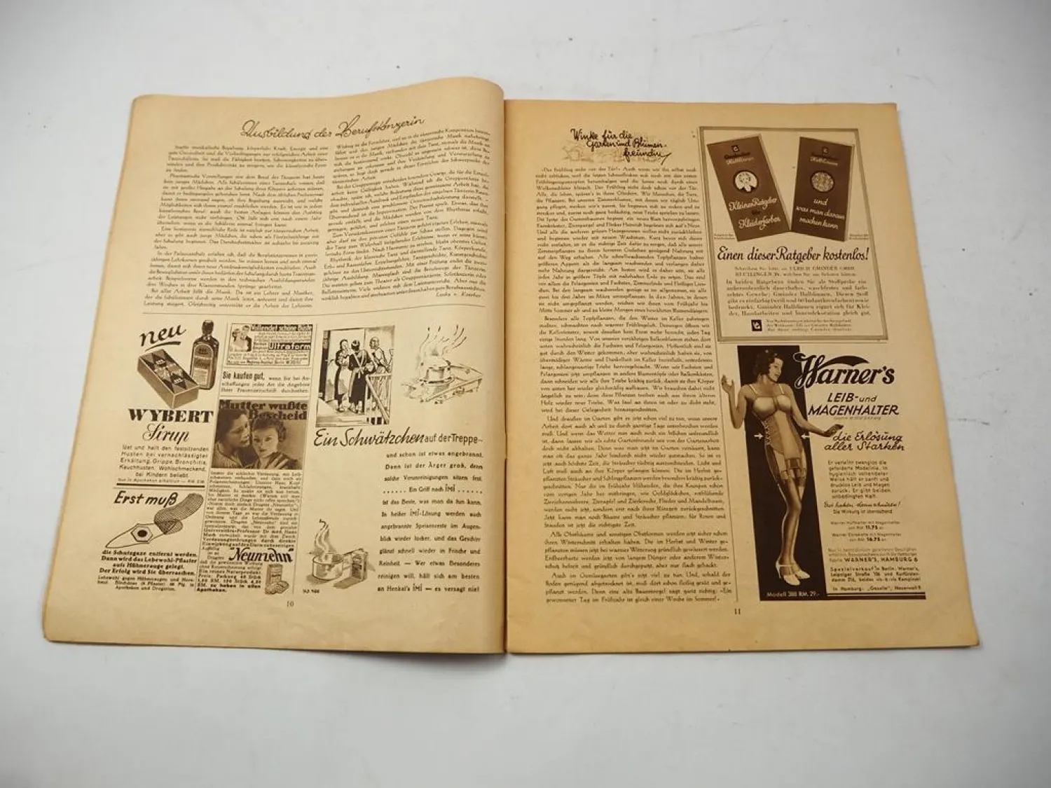 Original Zeitschrift Modenschau 1936 Damenmode