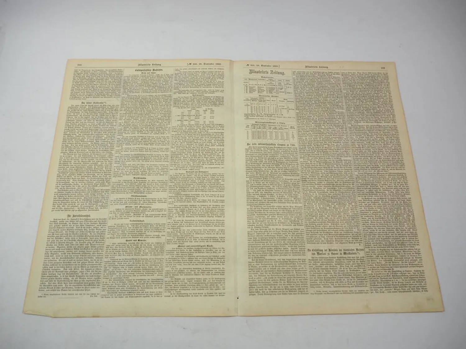 Original Zeitungsblatt Das germanische Schützenfest in Cöln 1860 Köln