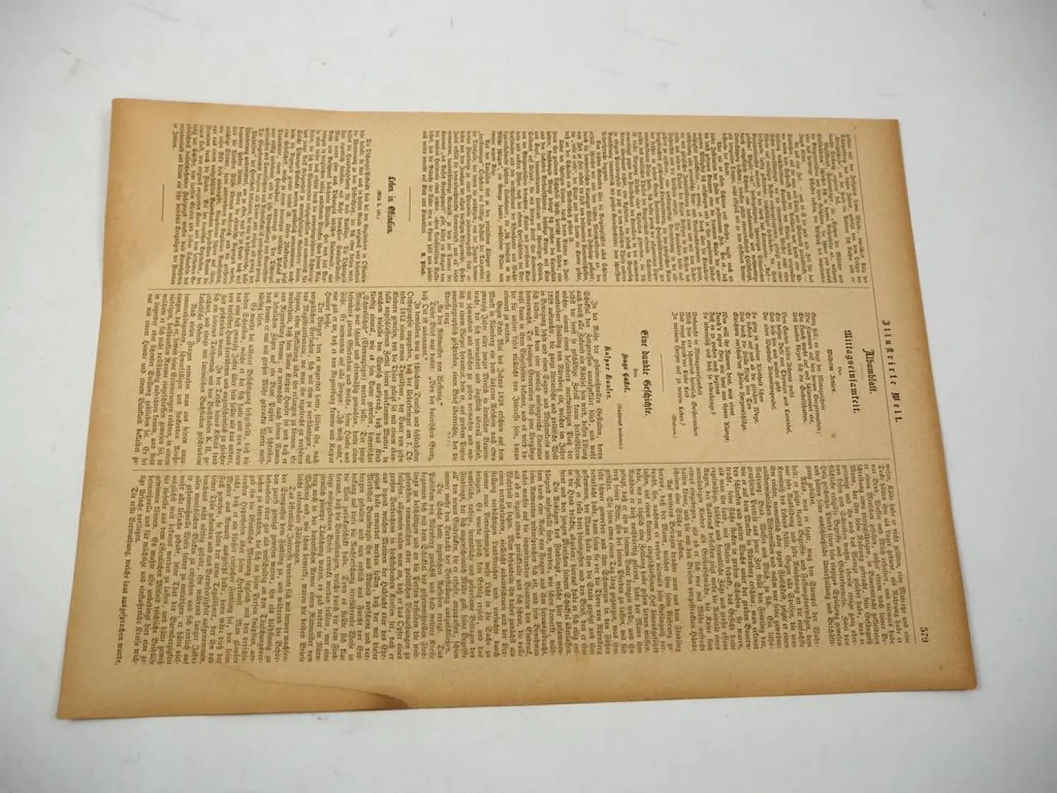 Original Zeitungsblatt Schützenfest in Neumarkt in Schlesien 1882