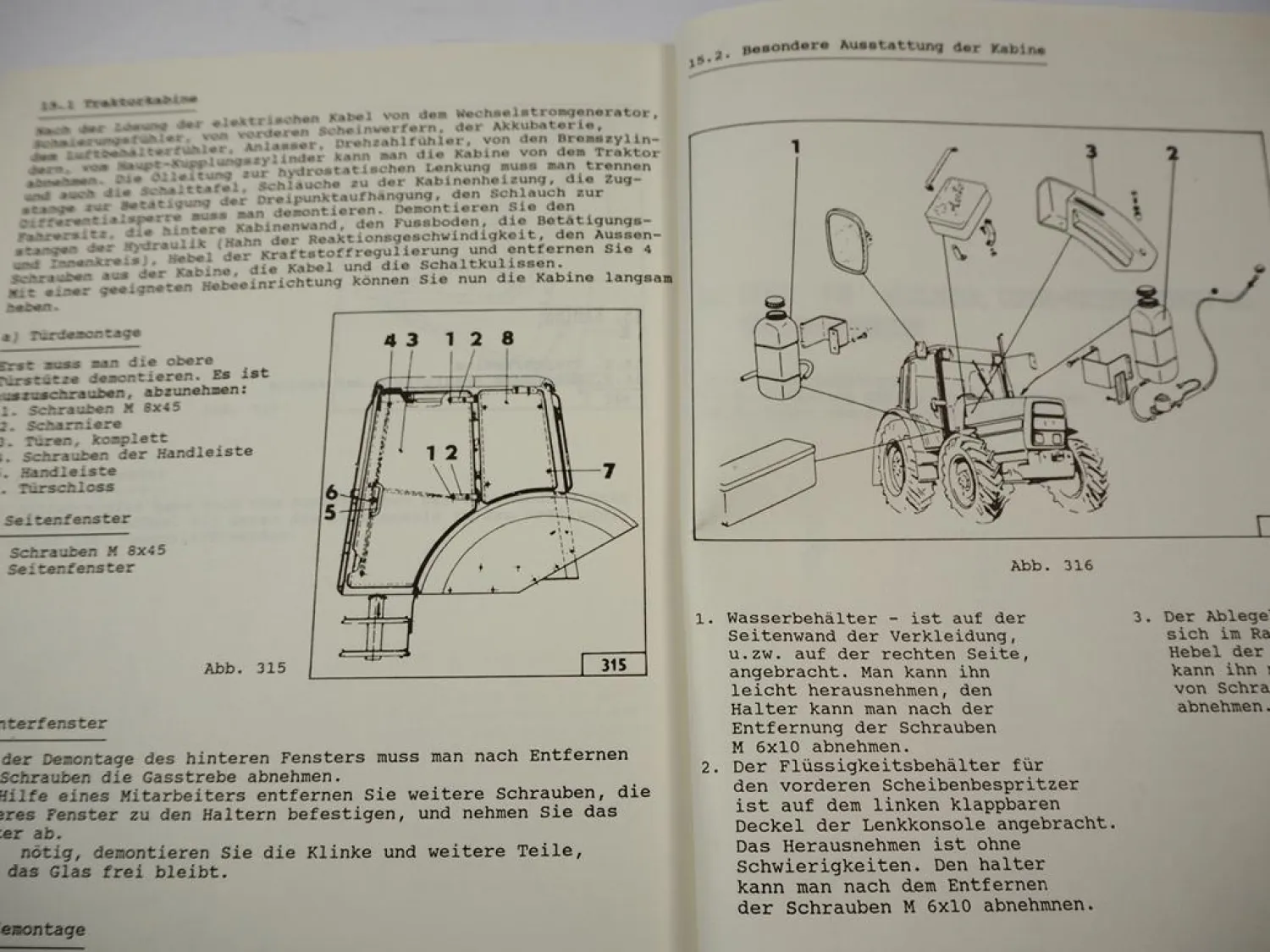 Original Zetor 9520 9540 Schlepper Werkstatthandbuch 1992 Reparaturanleitung