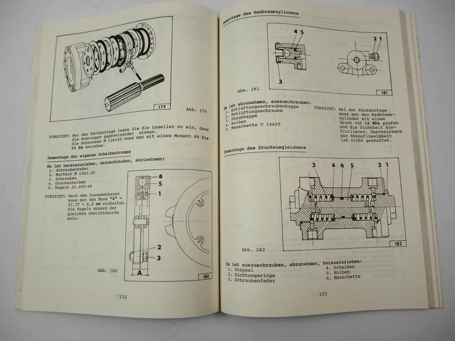 Original Zetor 9520 9540 Schlepper Werkstatthandbuch 1992 Reparaturanleitung