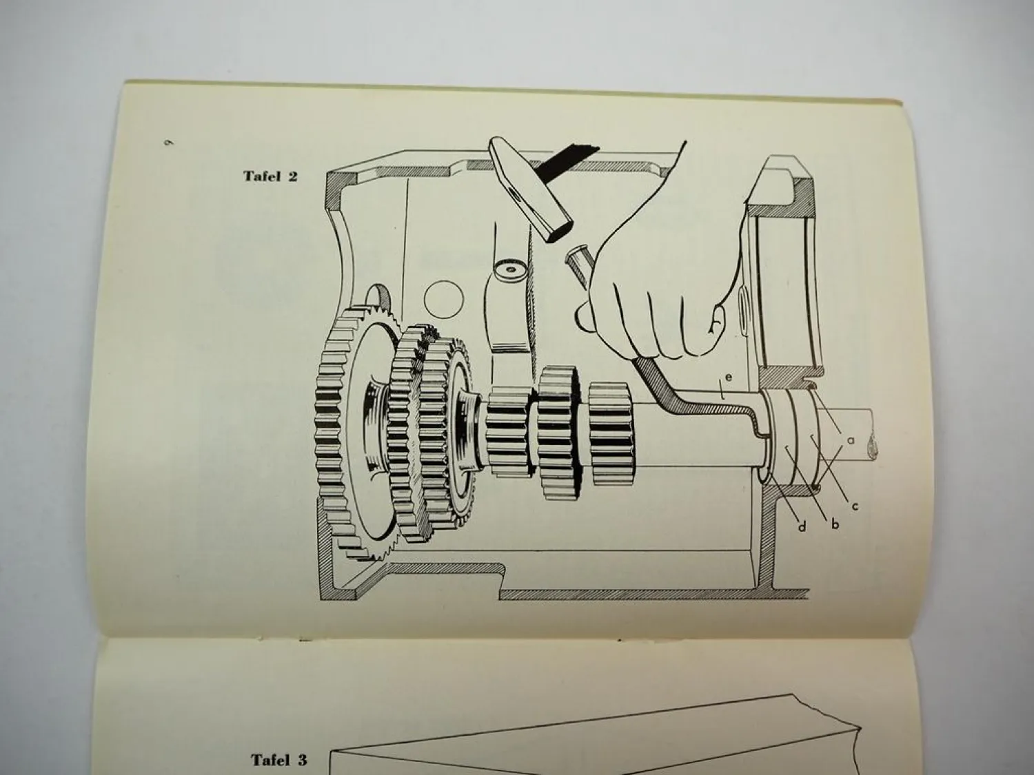 Original ZF A-15 Schleppertriebwerk Kriechgang Montageanleitung