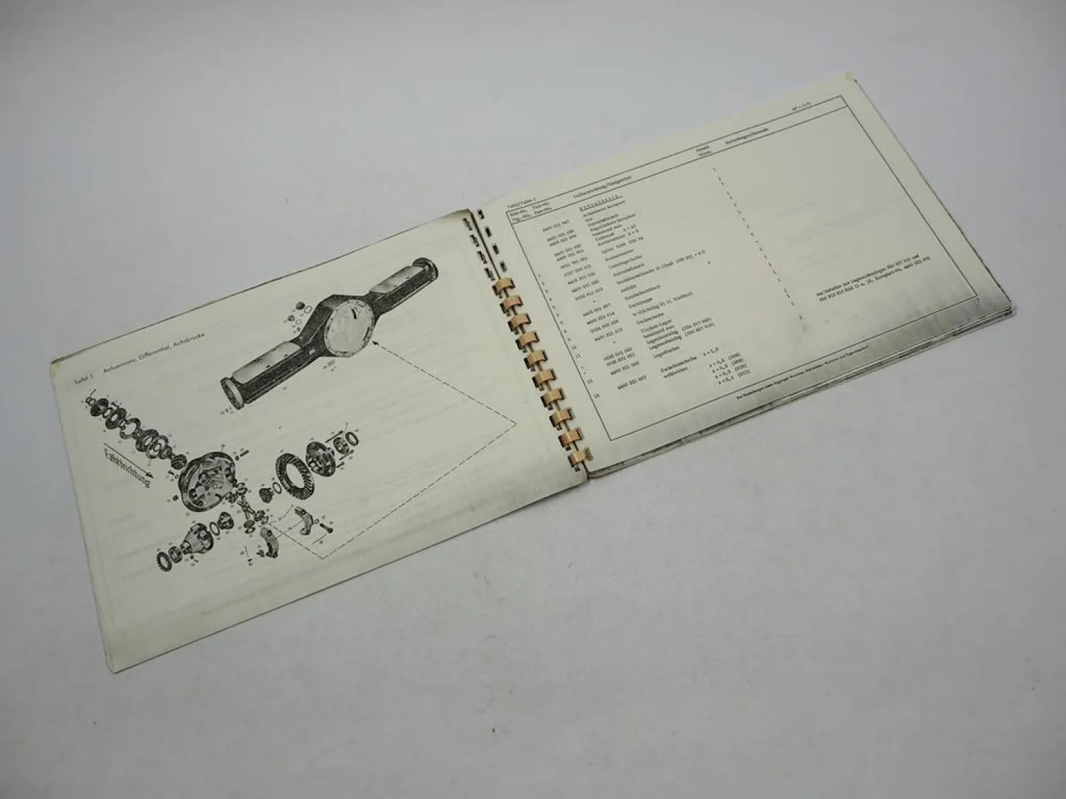 Original ZF AP-11/L Planeten Starrachse Ersatzteilliste Lidhult Gabelstapler 71
