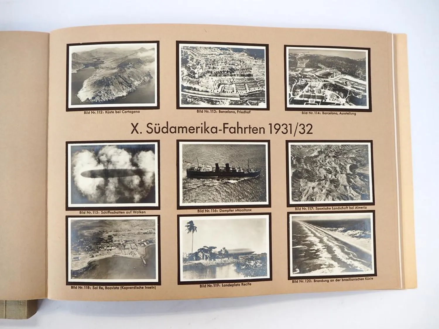 Original Zigarettenbilder Album Zeppelin Weltfahrten Bd. 1 und 2 komplett 1933