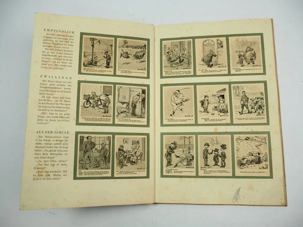 Paul Simmel Sammelbilder Album Zigarettenfabrik Makedon GmbH Mainz 1930er Jahre