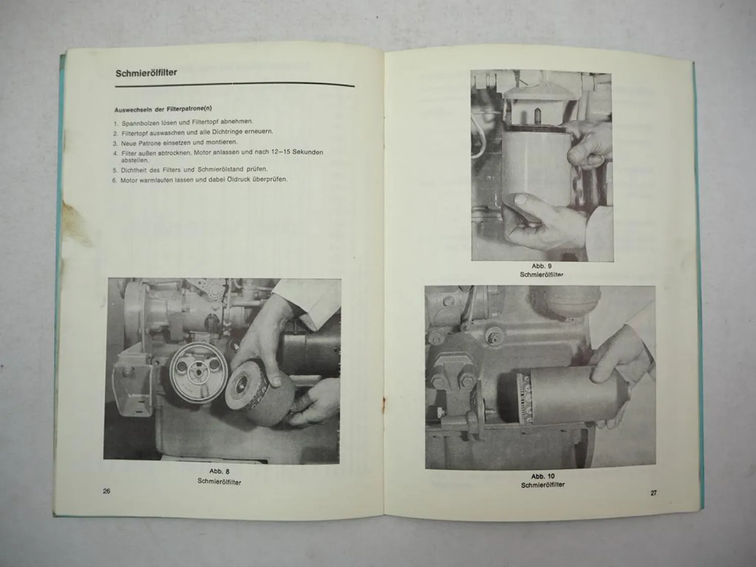 Perkins 3- 4- 6- Zylinder Dieselmotor Betriebsanleitung Wartung Bedienung