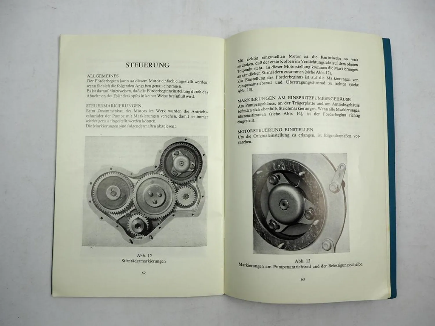 Perkins 4.236 Dieselmotor Betriebsanleitung Bedienungsanleitung 1966 Original