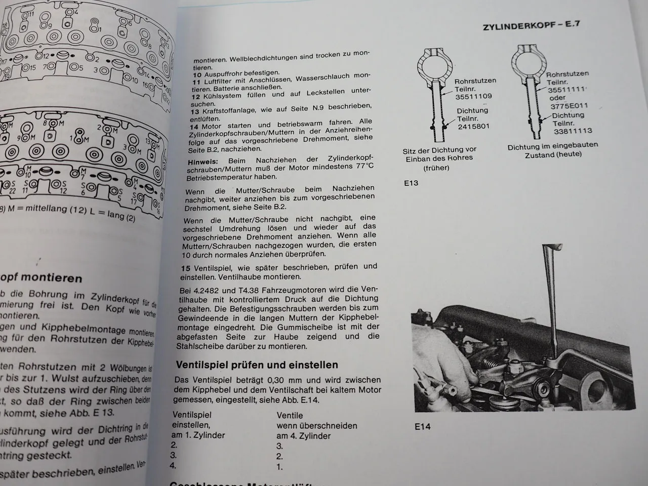 Perkins 4.2482 4.248 T 4.236 4.212 T4.38 Dieselmotor Werkstatthandbuch