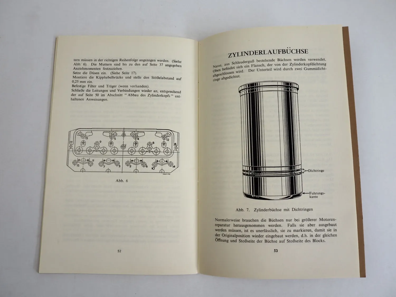 Perkins 4.270 Dieselmotor Handbuch Bedienungsanleitung Wartung 1961