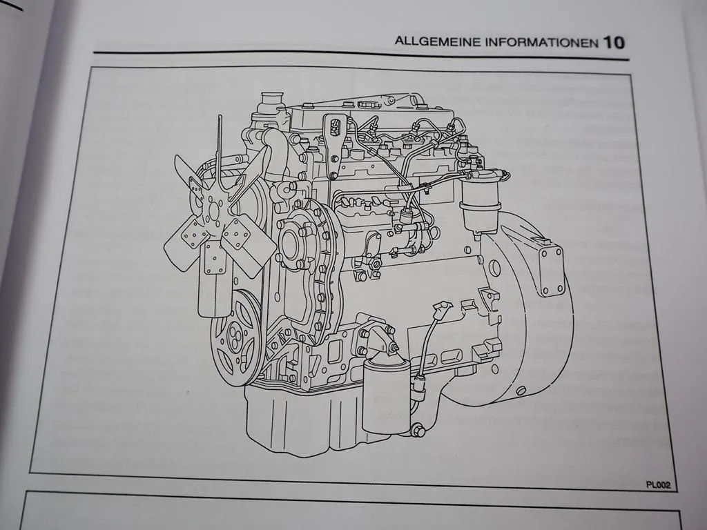 Perkins 4.41 Motor Werkstatthandbuch Reparaturanleitung 1996 MF 4225 4235 4240 6120