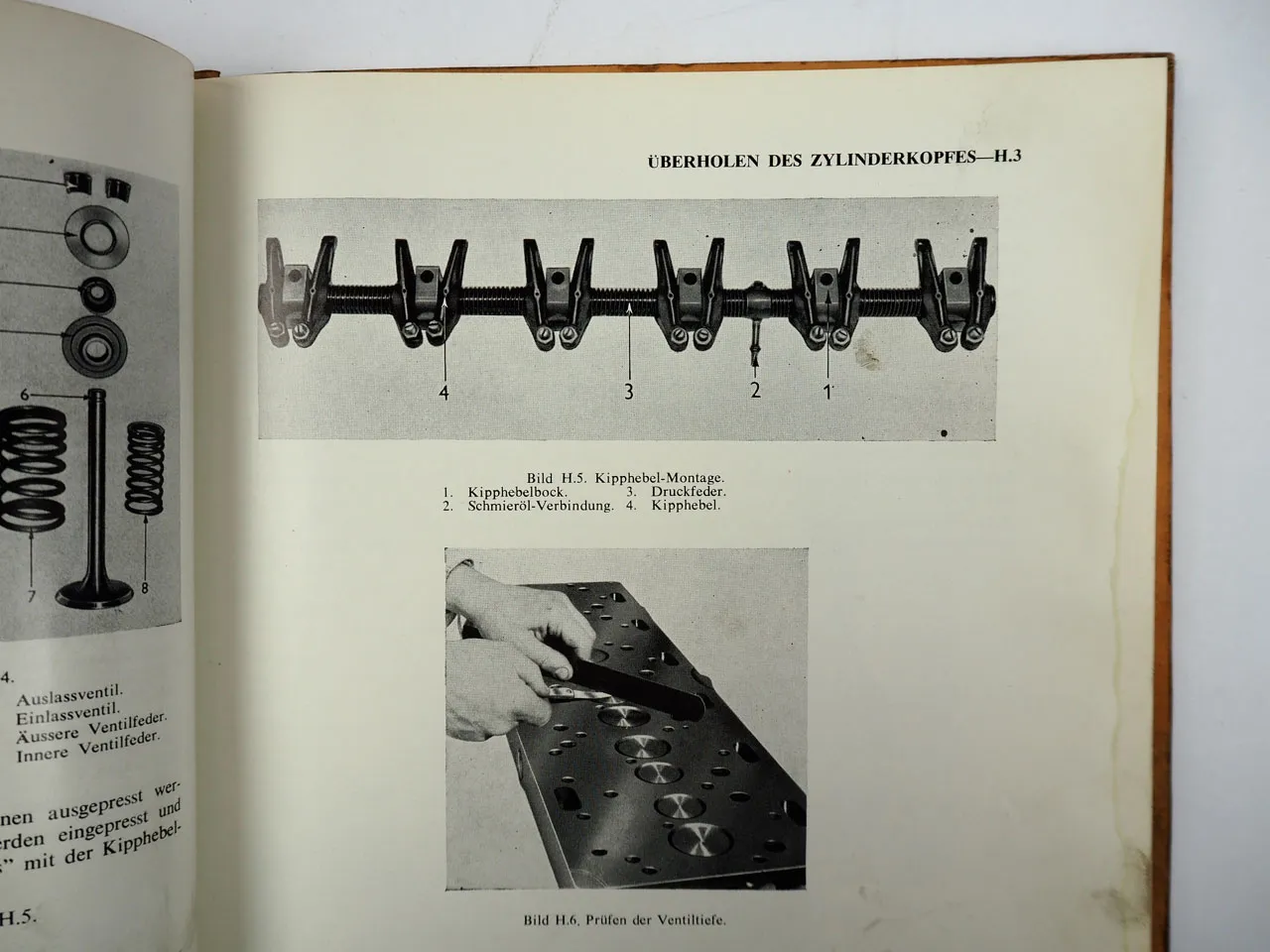 Perkins 6.354 Dieselmotor Werkstatthandbuch Reparaturhandbuch 1961