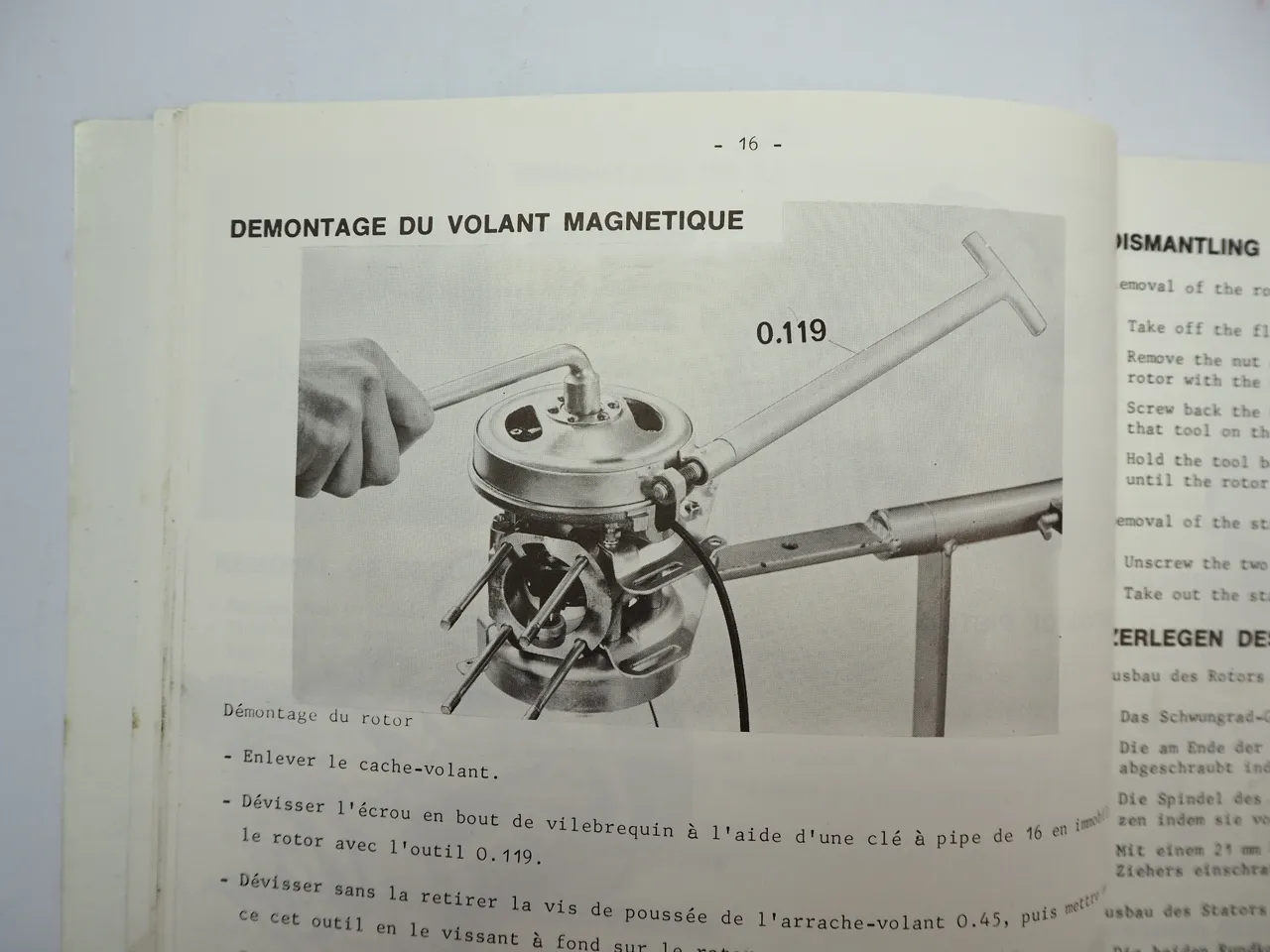 Peugeot 101 102 Mofa 50 ccm Motor Werkstatthandbuch Manuel d atelier 1970