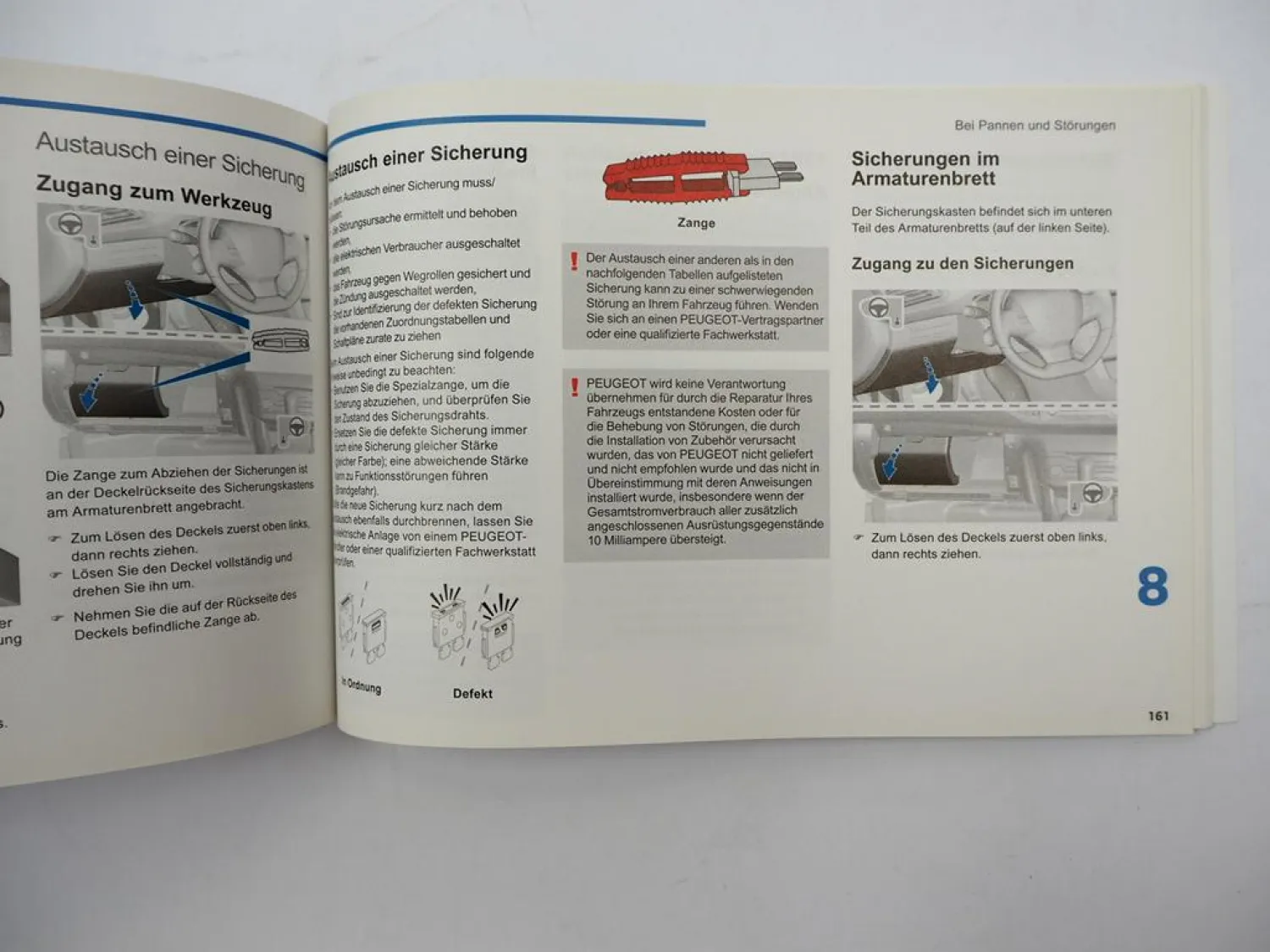 Peugeot 308 & SW Bedienungsanleitung Betriebsanleitung 3/2017 Bordbuch