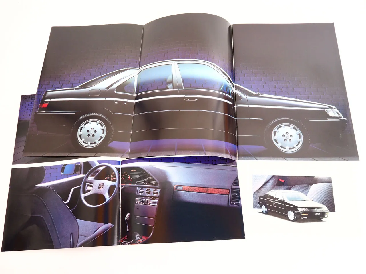 Peugeot 605 3x Prospekt Technische Daten Ausstattung 1991/93