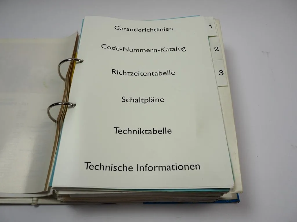 Piaggio Vespa Technische Inforrmationen Schaltpläne 1990 bis 1997