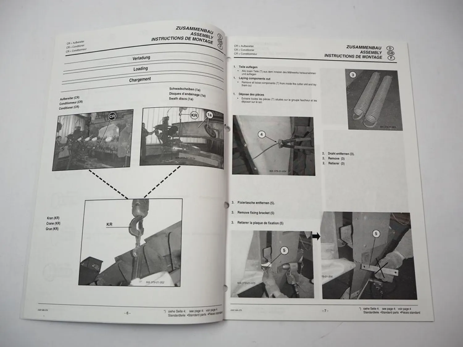 Pöttinger Novacat 305ED 350 Scheibenmäher Betriebsanleitung Montage ca. 2000