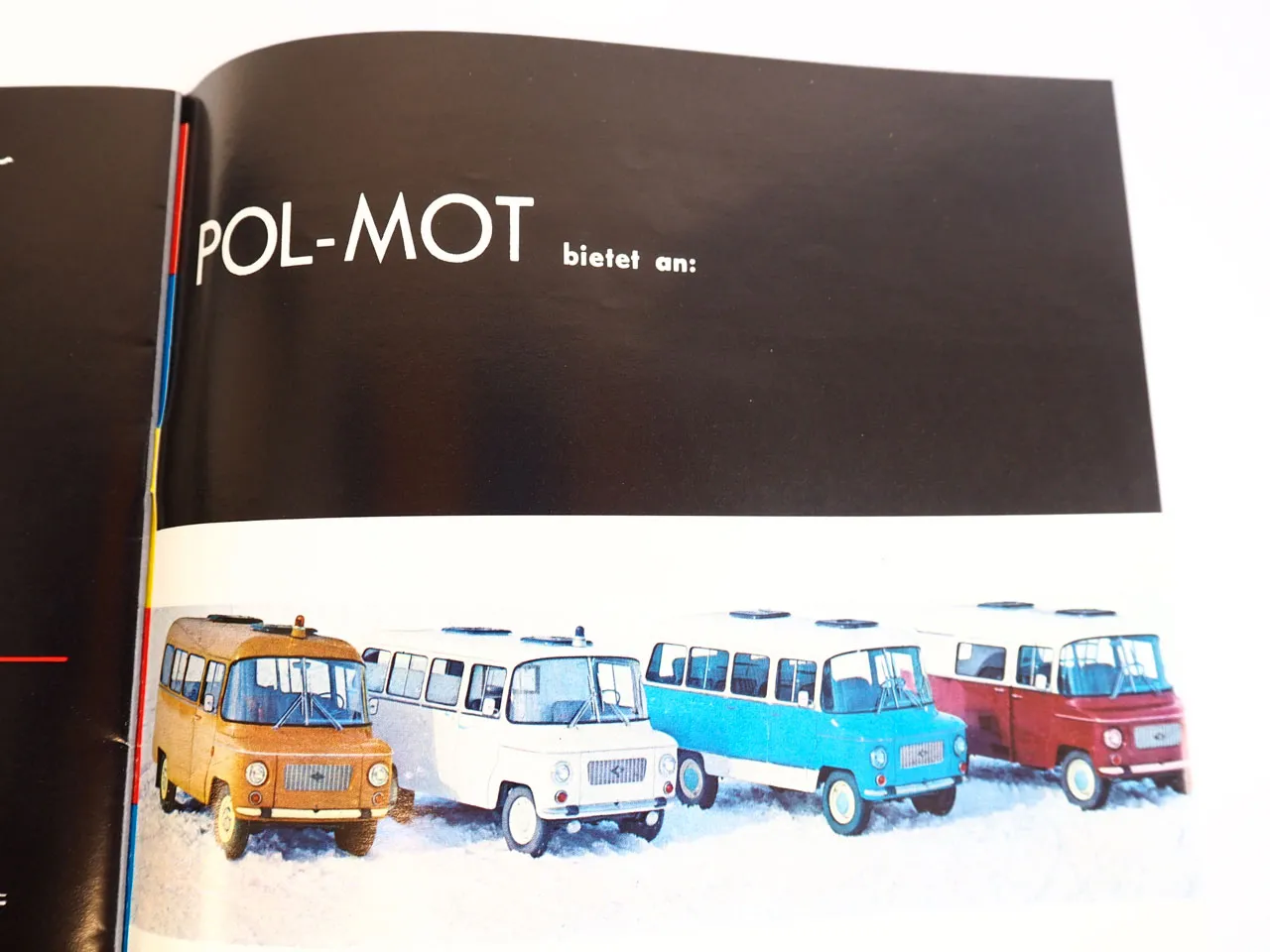 Pol Mot Technische Informationen Polski Fiat PKW Star200 LKW Prospekt 1975