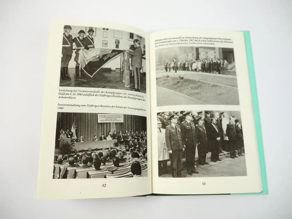 Polizei DDR - Schule der Versorgungsdienste des MDI Fritz Schmenkel Suhl 1989