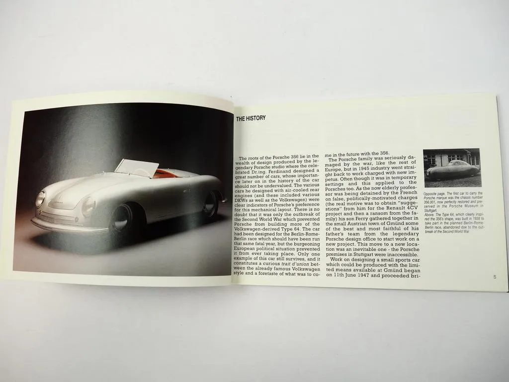 Porsche 356 La Collection by Automobilia 1993 in Englisch