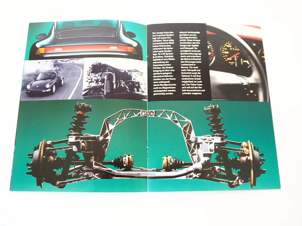 Porsche 911 928 968 Carrera Cabrio Gran Turismo Prospekt 1994