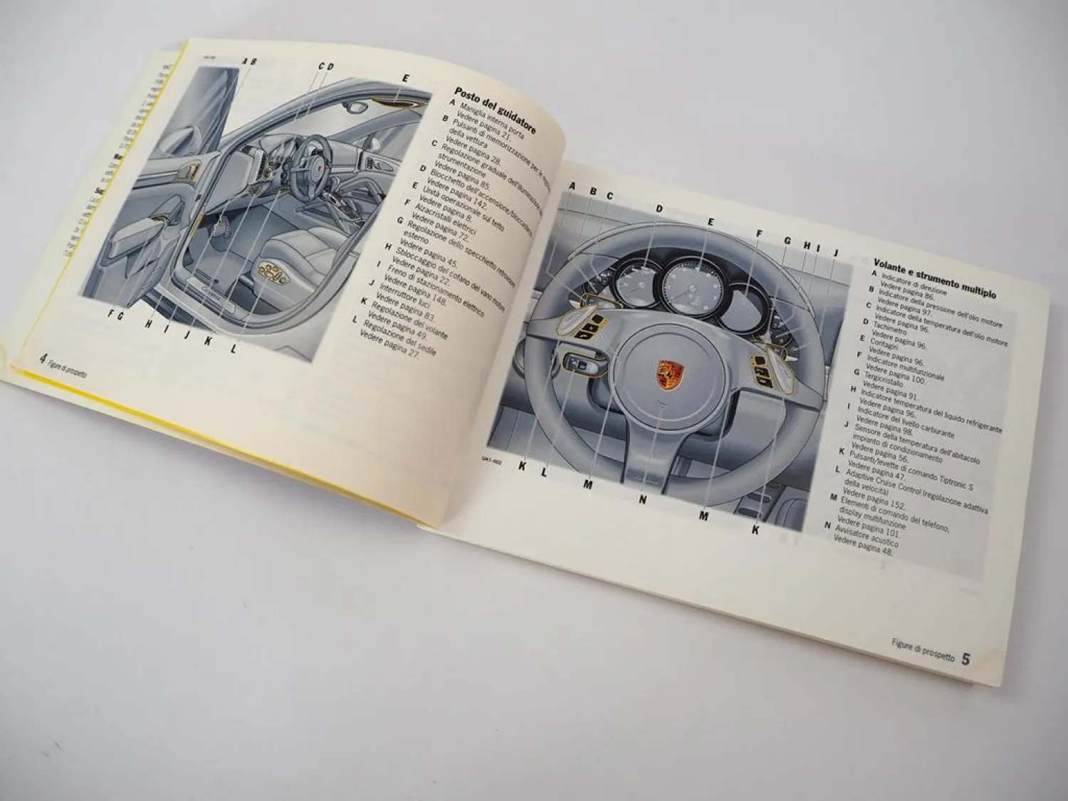 Porsche Cayenne S Turbo Diesel 092A Libretto di Uso e manutenzione 2/2011