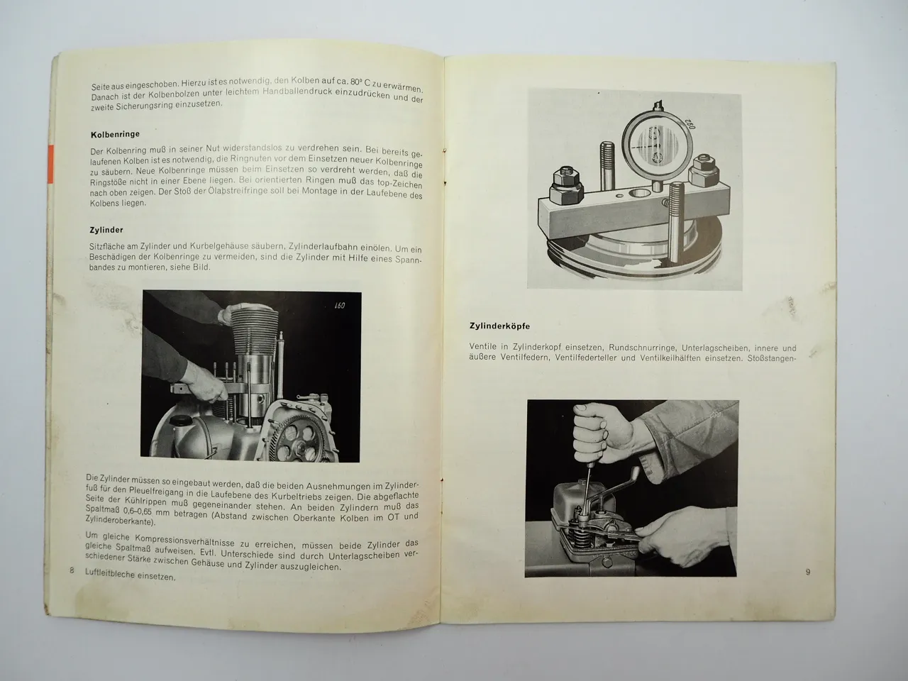 Porsche Diesel Standard T Montageanleitung Werkstatthandbuch 1960