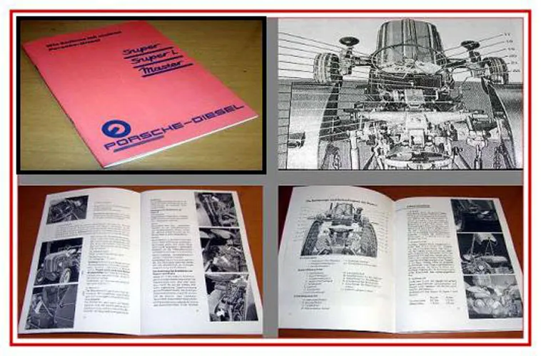 Porsche Master, Porsche Super + L Bedienungsanleitung