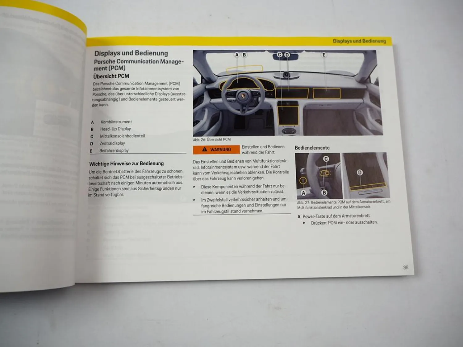 Porsche Taycan Betriebsanleitung Bedienungsanleitung Bordbuch 6/2024